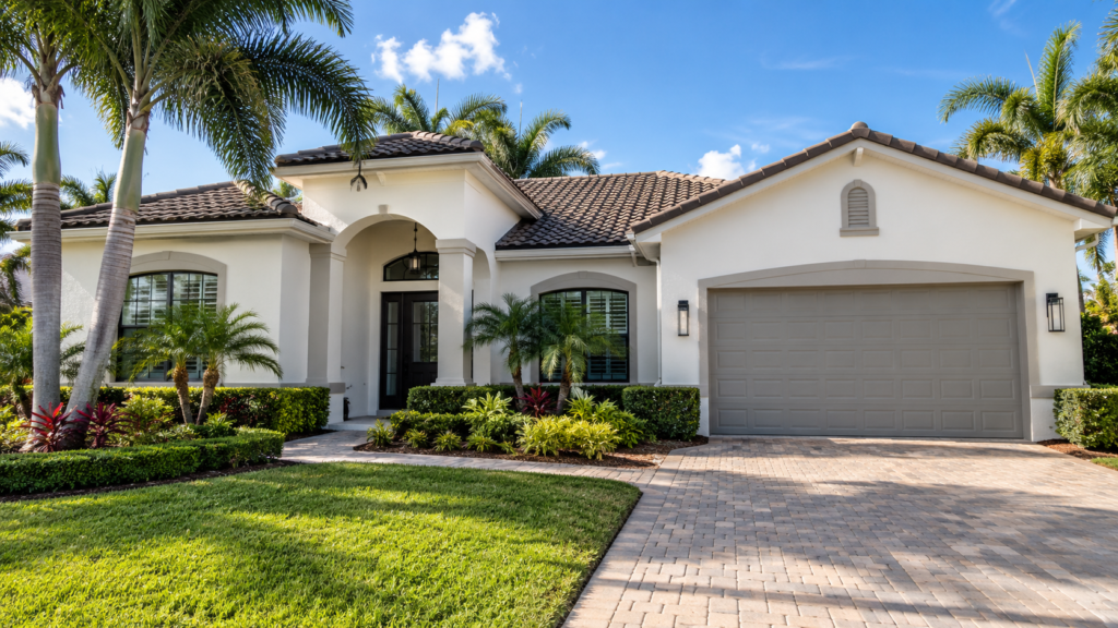 Illustrative stucco refresh and exterior painting concept.