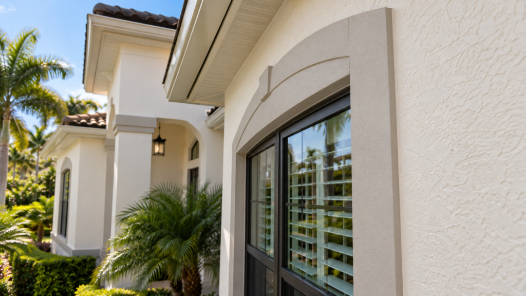 PROJECT 1 COOLOR MODE PAINTING 6 Illustrative stucco refresh and exterior painting concept.