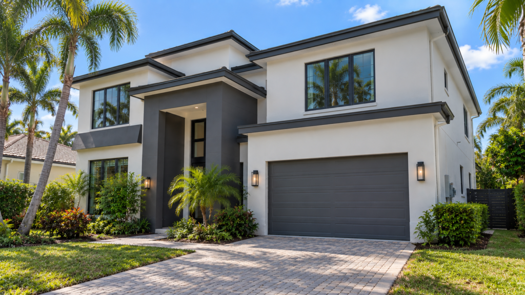 PROJECT 2 COOLOR MODE PAINTING 3 Illustrative exterior color concept with coordinated walls and trim.